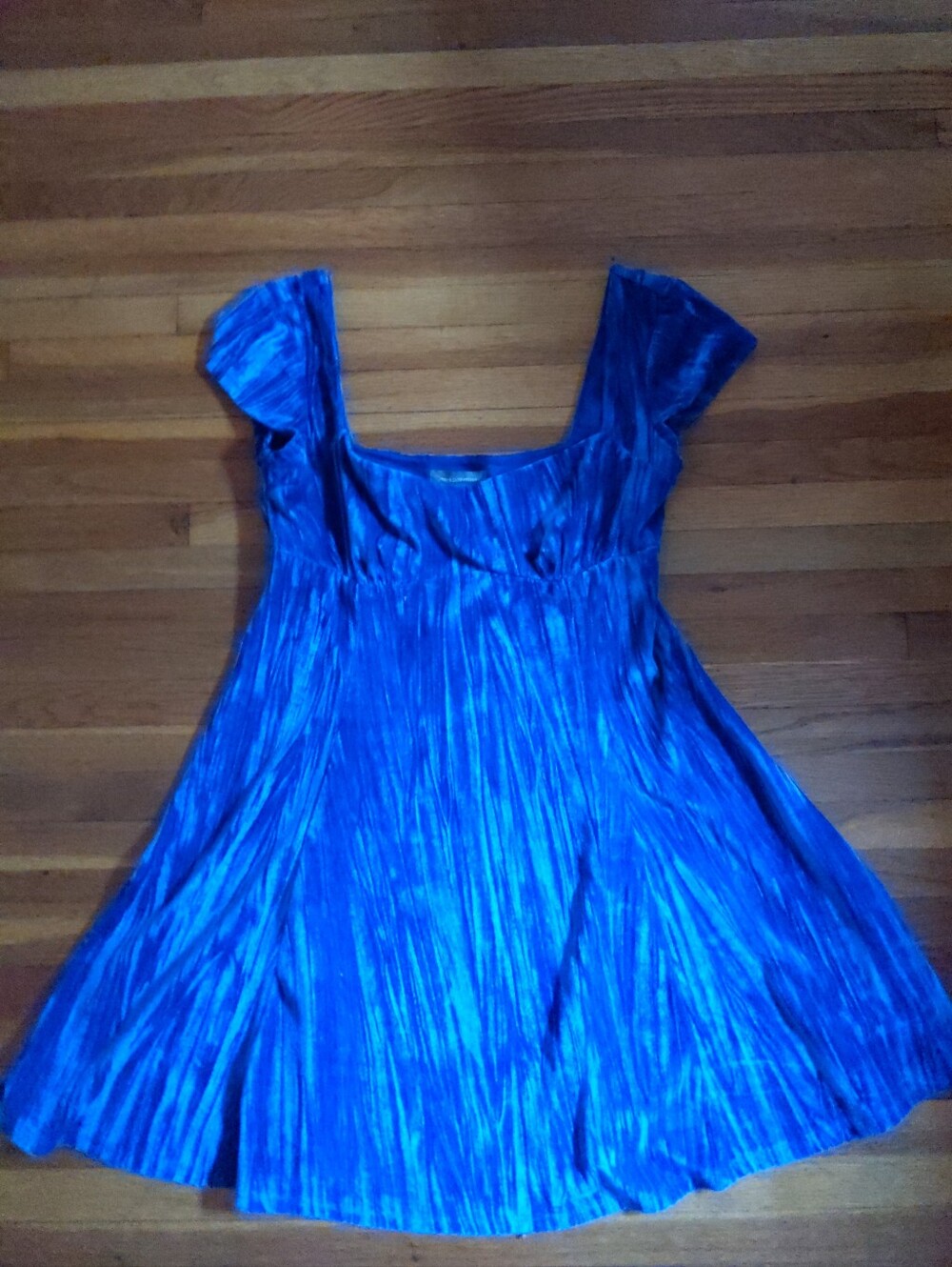 URBAN OUTFITTERS Blue Skater BABYDOLL DRESS Medium